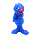 Grobi Figur 1976 – Heimo PVC Sesamstraße | Vintage Sammlerstück kaufen bei Hoppla-Stuff
